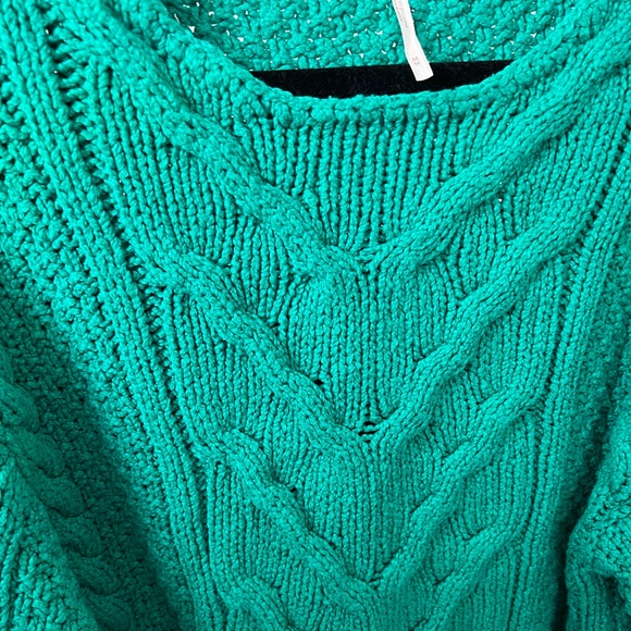 Free People Cable Knit Sweater - Picture 4 of 5